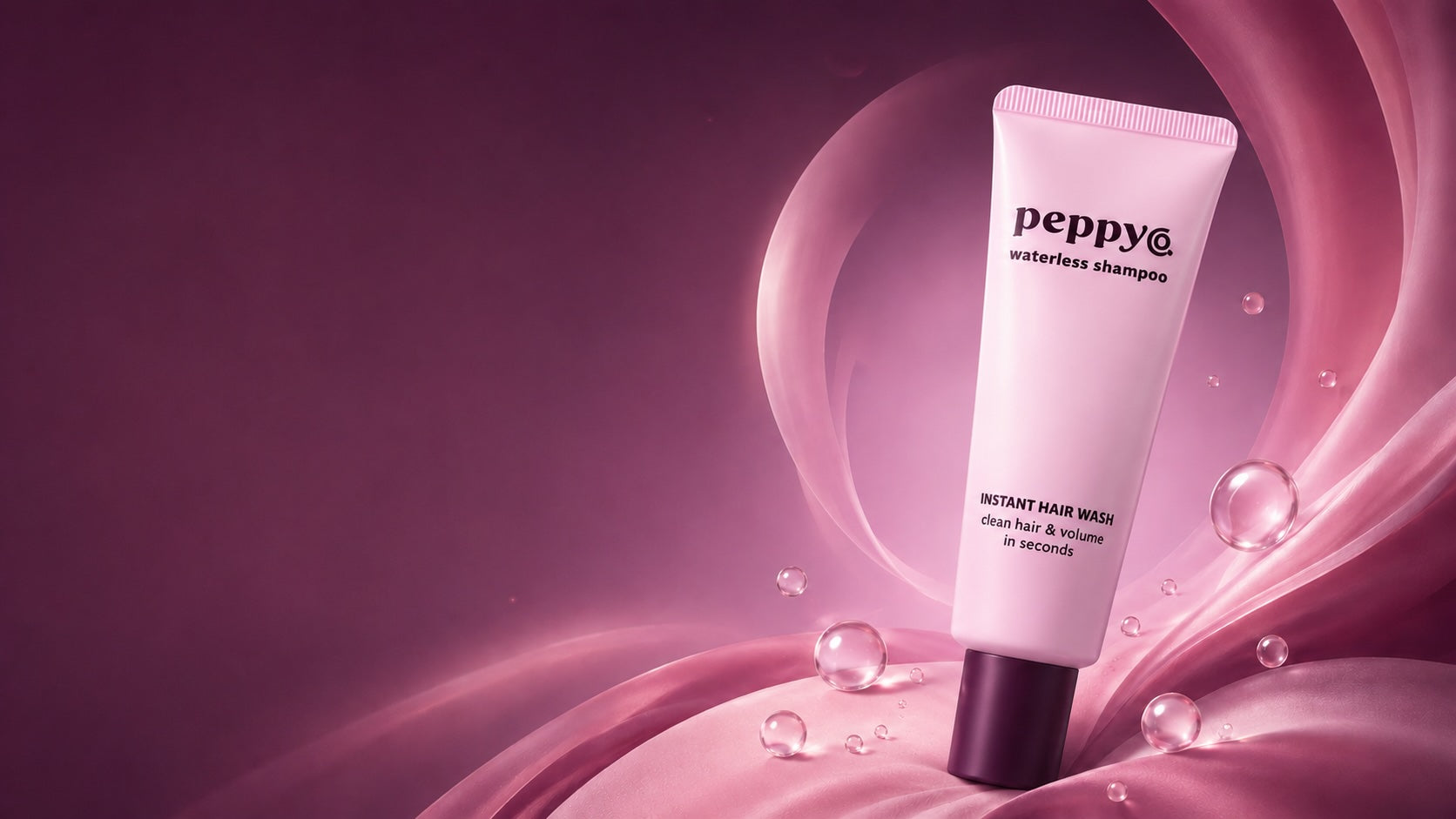 Peppy Co's Waterless Shampoo