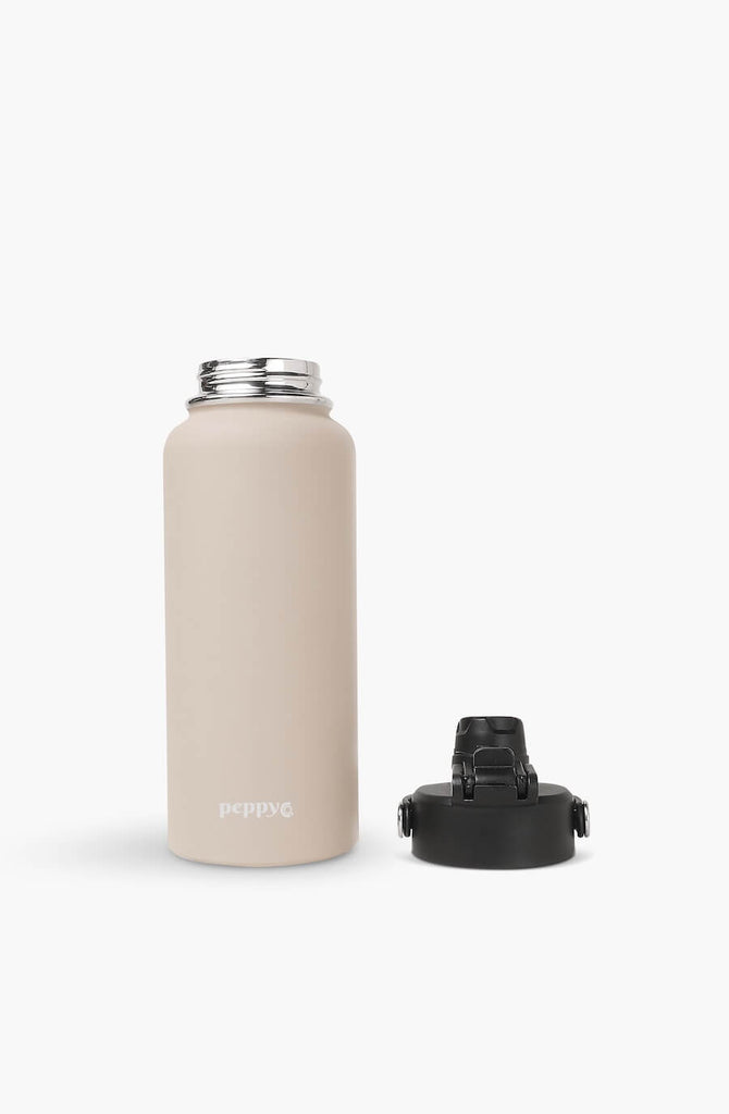 Sip or Chug Insulated Bottle 1L Taupe